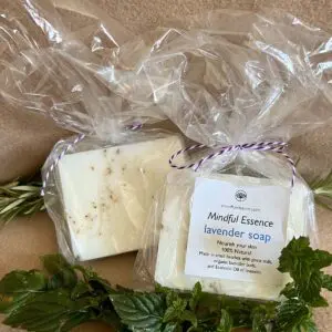 All-Natural Lavender Infused Goats Milk Soap