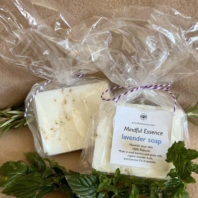 All-Natural Lavender Infused Goats Milk Soap